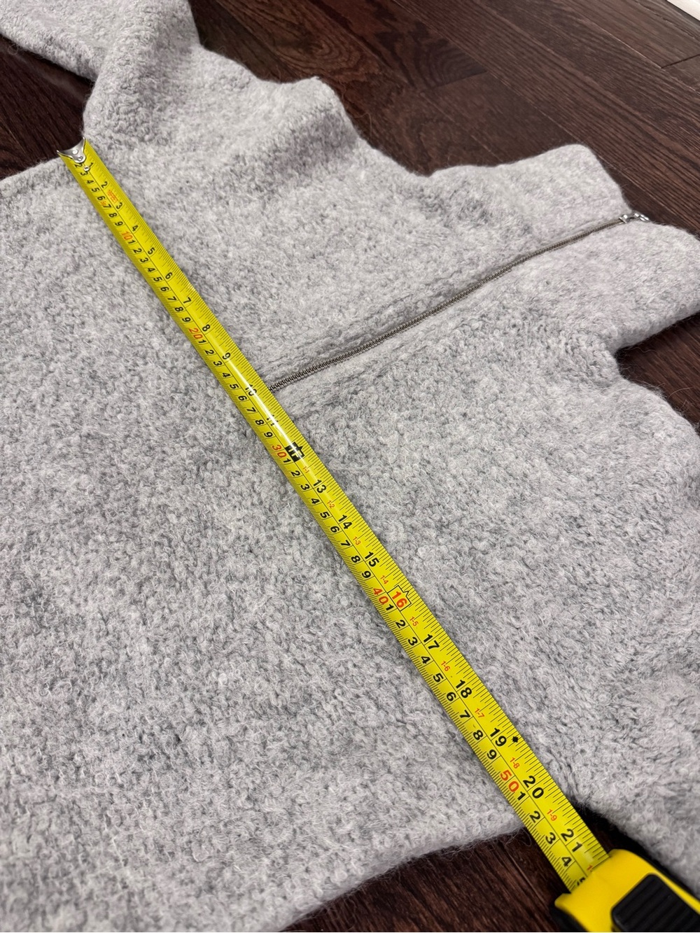 Wilfred Free Gwyneth Sweater Alpaca Merino Wool Blend Grey Size XS - Picture 7 of 12